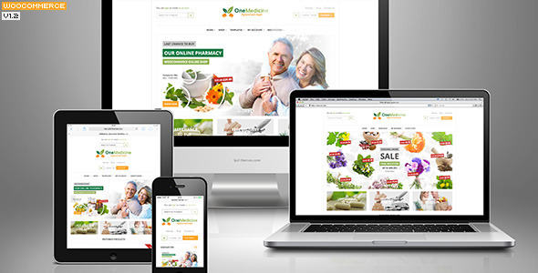 123Medicine ECommerce Preview Wordpress Theme - Rating, Reviews, Preview, Demo & Download