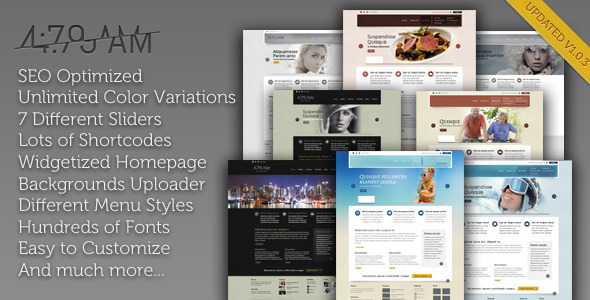 4 Preview Wordpress Theme - Rating, Reviews, Preview, Demo & Download