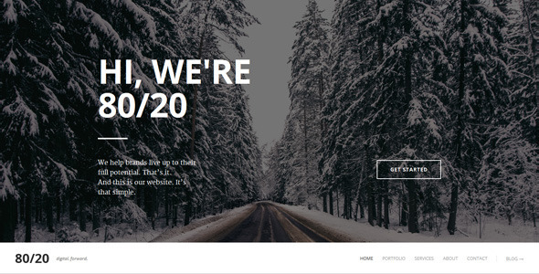 80 Preview Wordpress Theme - Rating, Reviews, Preview, Demo & Download