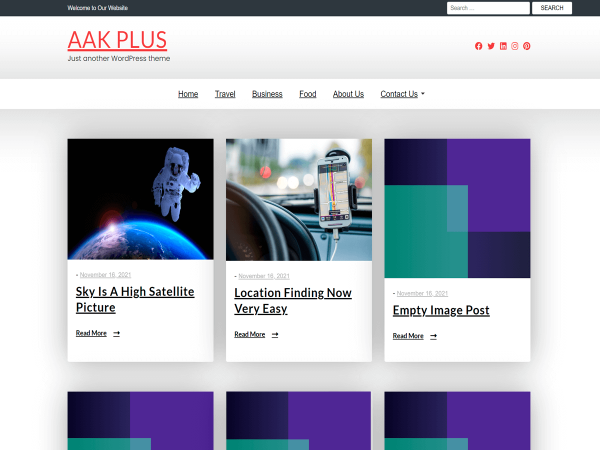 Aak Plus Preview Wordpress Theme - Rating, Reviews, Preview, Demo & Download