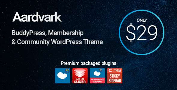 Aardvark Preview Wordpress Theme - Rating, Reviews, Preview, Demo & Download