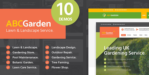 ABC Garden Preview Wordpress Theme - Rating, Reviews, Preview, Demo & Download