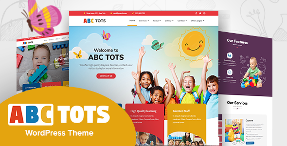 Abc Tots Preview Wordpress Theme - Rating, Reviews, Preview, Demo & Download