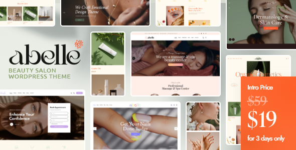 Abelle Preview Wordpress Theme - Rating, Reviews, Preview, Demo & Download