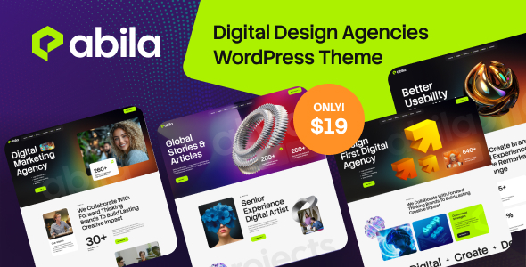 Abila Preview Wordpress Theme - Rating, Reviews, Preview, Demo & Download