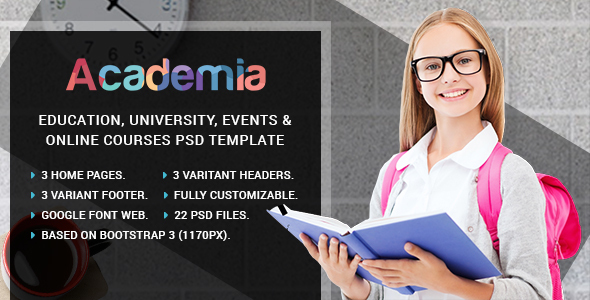 Academia Preview Wordpress Theme - Rating, Reviews, Preview, Demo & Download