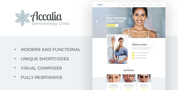 Accalia Preview Wordpress Theme - Rating, Reviews, Preview, Demo & Download