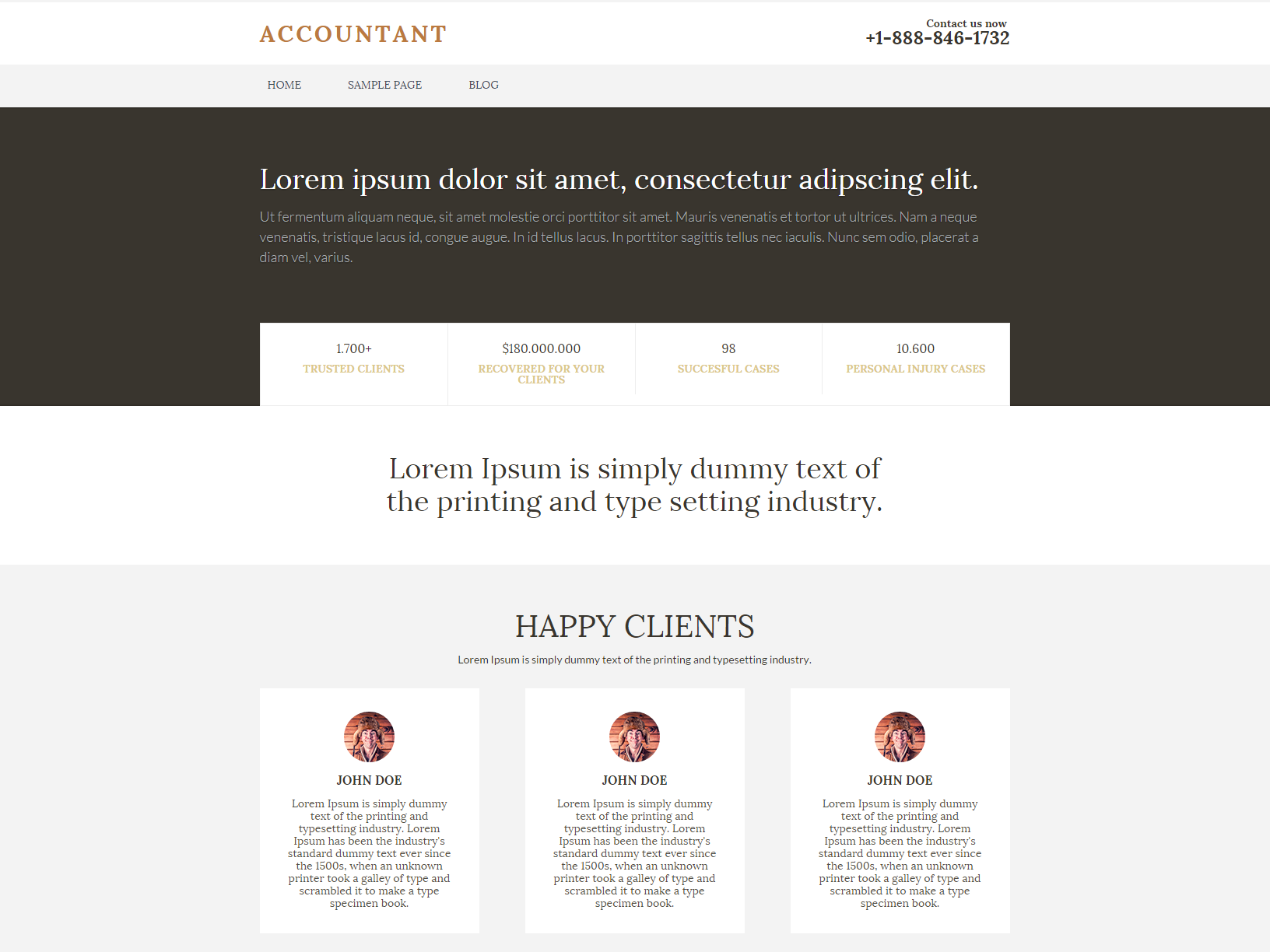 AccountantLaw Preview Wordpress Theme - Rating, Reviews, Preview, Demo & Download