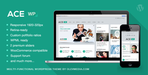 Ace Preview Wordpress Theme - Rating, Reviews, Preview, Demo & Download