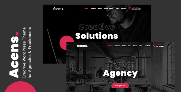 Acens Preview Wordpress Theme - Rating, Reviews, Preview, Demo & Download