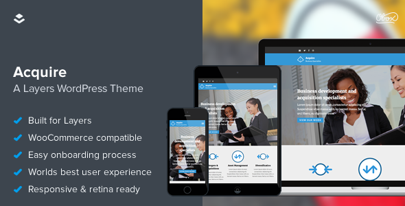 Acquire Preview Wordpress Theme - Rating, Reviews, Preview, Demo & Download