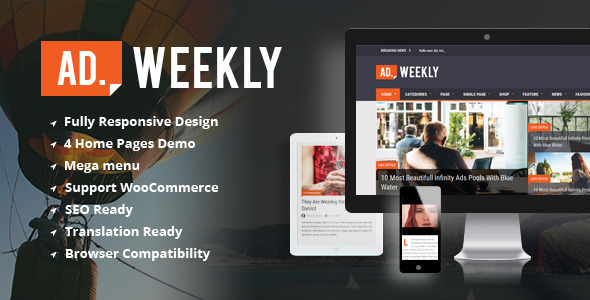 AD Preview Wordpress Theme - Rating, Reviews, Preview, Demo & Download