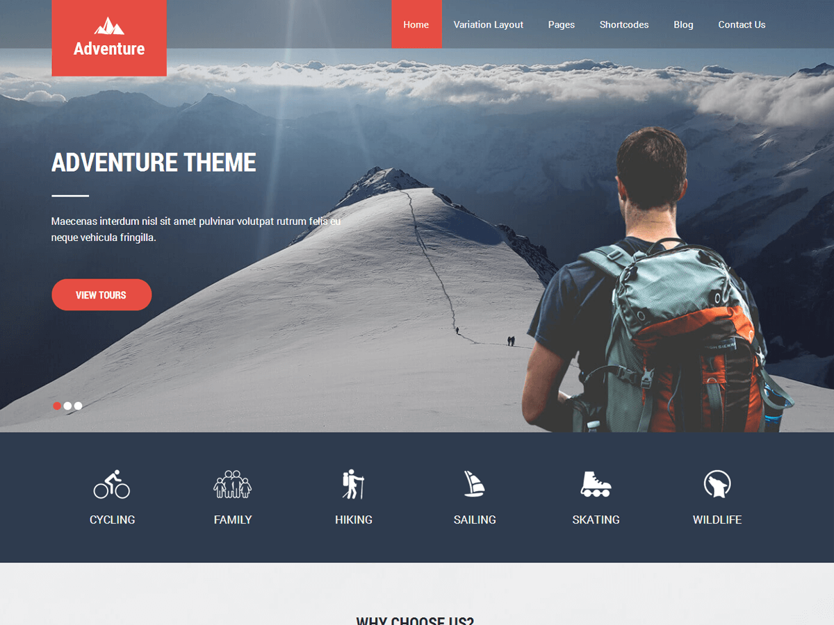 Adventure Lite Preview Wordpress Theme - Rating, Reviews, Preview, Demo & Download