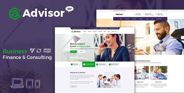 Advisor Preview Wordpress Theme - Rating, Reviews, Preview, Demo & Download