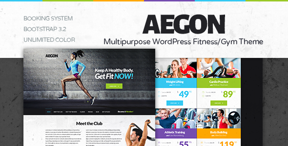 Aegon Preview Wordpress Theme - Rating, Reviews, Preview, Demo & Download