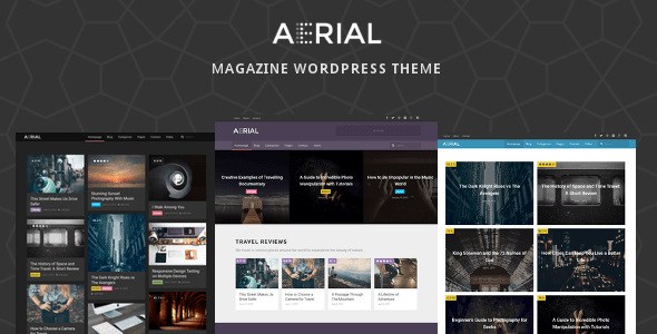 Aerial Preview Wordpress Theme - Rating, Reviews, Preview, Demo & Download
