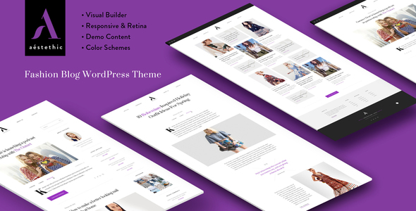 Aesthetic Preview Wordpress Theme - Rating, Reviews, Preview, Demo & Download