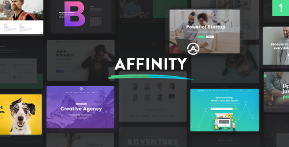 Affinity Preview Wordpress Theme - Rating, Reviews, Preview, Demo & Download