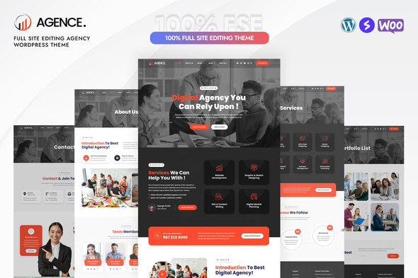 Agence Preview Wordpress Theme - Rating, Reviews, Preview, Demo & Download