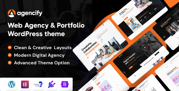 Agencify Preview Wordpress Theme - Rating, Reviews, Preview, Demo & Download