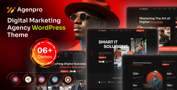 Agenpro Preview Wordpress Theme - Rating, Reviews, Preview, Demo & Download