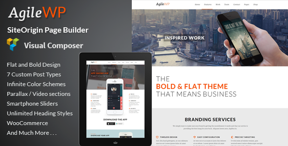 Agile Preview Wordpress Theme - Rating, Reviews, Preview, Demo & Download