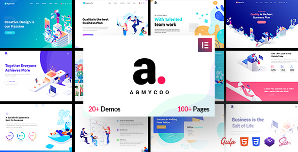 Agmycoo Preview Wordpress Theme - Rating, Reviews, Preview, Demo & Download