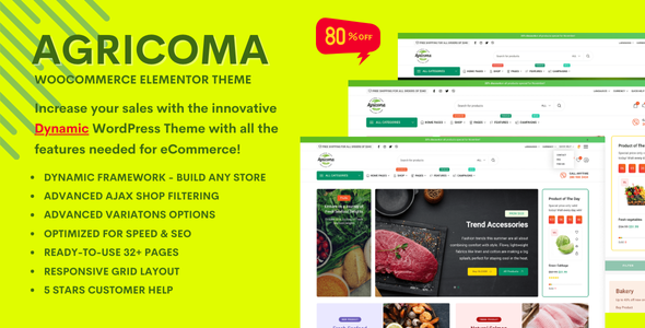 Agricoma Preview Wordpress Theme - Rating, Reviews, Preview, Demo & Download