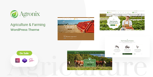 Agronix Preview Wordpress Theme - Rating, Reviews, Preview, Demo & Download