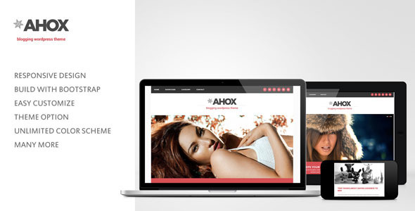 Ahox Preview Wordpress Theme - Rating, Reviews, Preview, Demo & Download