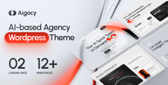 Aigocy Preview Wordpress Theme - Rating, Reviews, Preview, Demo & Download