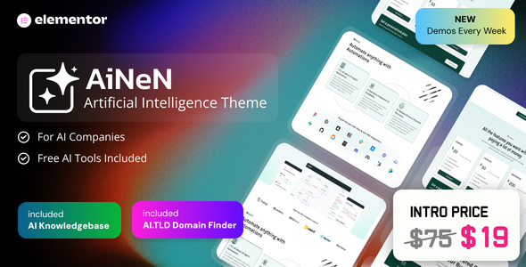 AiNeN Preview Wordpress Theme - Rating, Reviews, Preview, Demo & Download