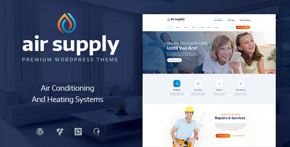 Air Conditioning Preview Wordpress Theme - Rating, Reviews, Preview, Demo & Download