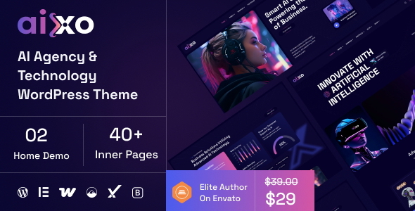Aixo Preview Wordpress Theme - Rating, Reviews, Preview, Demo & Download
