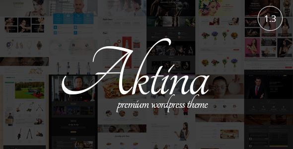 Aktina Preview Wordpress Theme - Rating, Reviews, Preview, Demo & Download