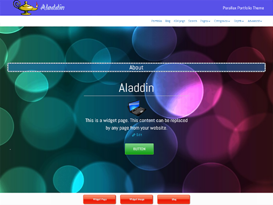 Aladdin Preview Wordpress Theme - Rating, Reviews, Preview, Demo & Download