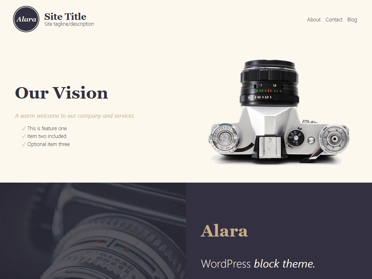 Alara Preview Wordpress Theme - Rating, Reviews, Preview, Demo & Download