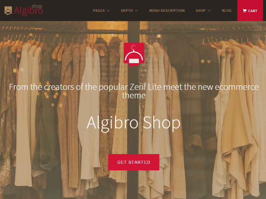 Algibro Shop Preview Wordpress Theme - Rating, Reviews, Preview, Demo & Download