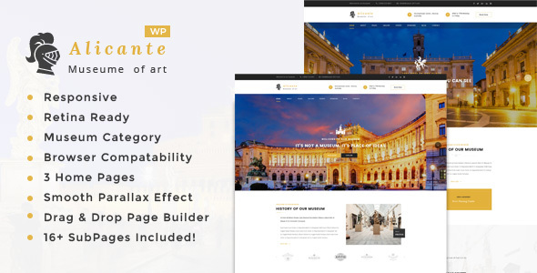 Alicante Preview Wordpress Theme - Rating, Reviews, Preview, Demo & Download
