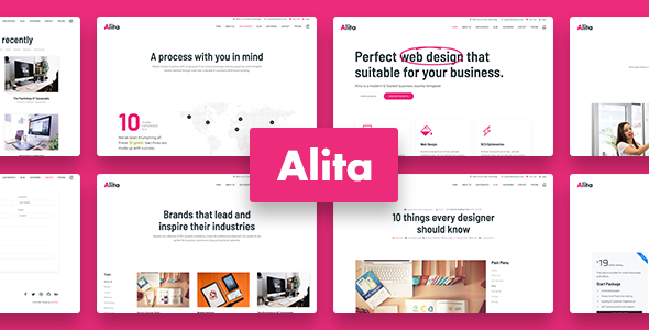 Alita Preview Wordpress Theme - Rating, Reviews, Preview, Demo & Download