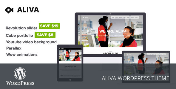 Aliva Creative Preview Wordpress Theme - Rating, Reviews, Preview, Demo & Download