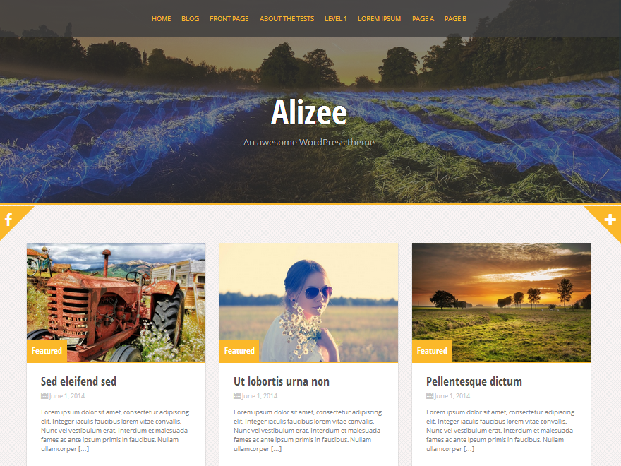 Alizee Preview Wordpress Theme - Rating, Reviews, Preview, Demo & Download