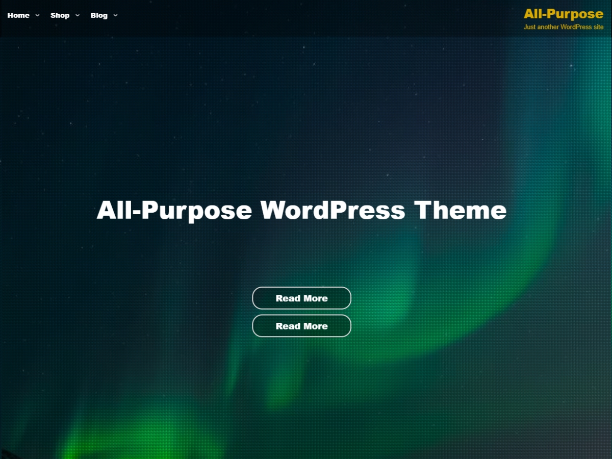 All Purpose Preview Wordpress Theme - Rating, Reviews, Preview, Demo & Download