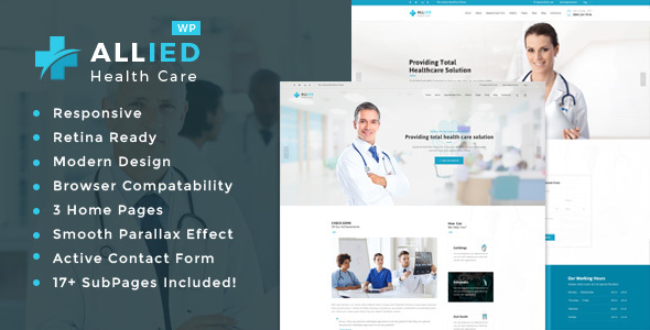 Allied Health Preview Wordpress Theme - Rating, Reviews, Preview, Demo & Download