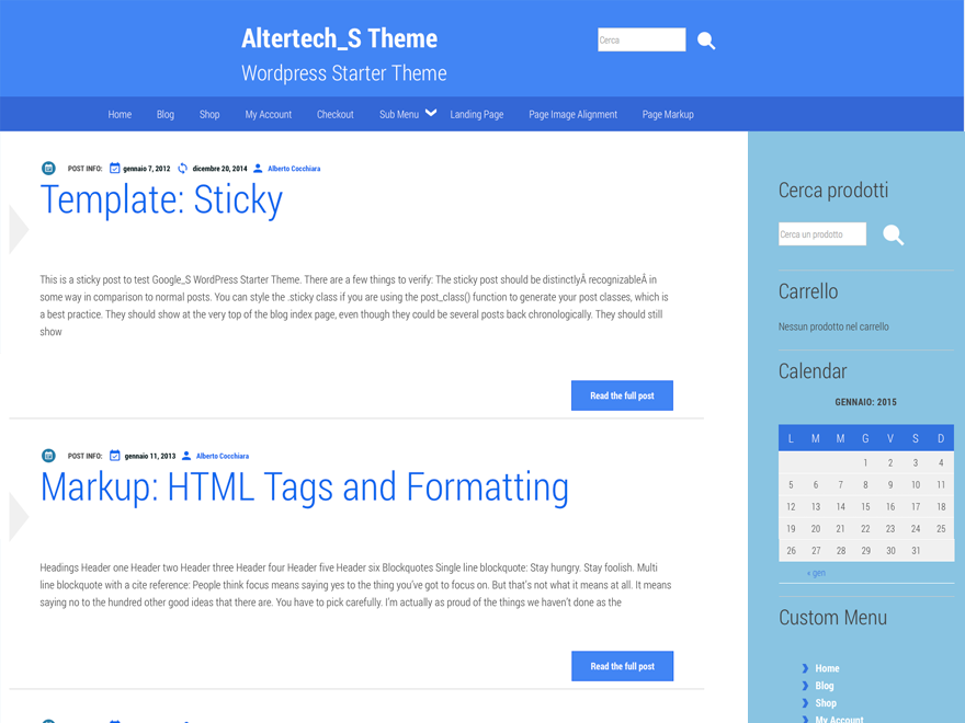 Altertech Preview Wordpress Theme - Rating, Reviews, Preview, Demo & Download