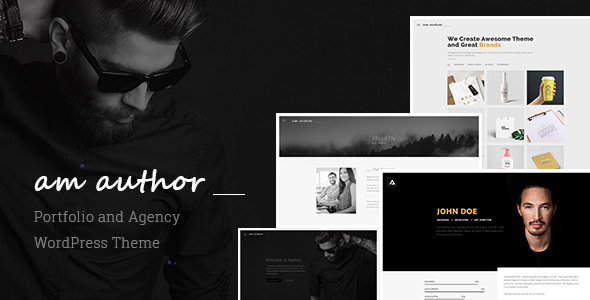 Am Author Preview Wordpress Theme - Rating, Reviews, Preview, Demo & Download