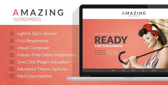 Amazing Preview Wordpress Theme - Rating, Reviews, Preview, Demo & Download
