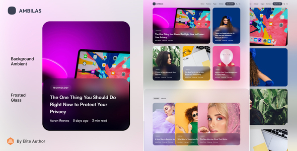 Ambilas Preview Wordpress Theme - Rating, Reviews, Preview, Demo & Download