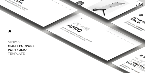 Amio Preview Wordpress Theme - Rating, Reviews, Preview, Demo & Download