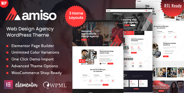 Amiso Preview Wordpress Theme - Rating, Reviews, Preview, Demo & Download